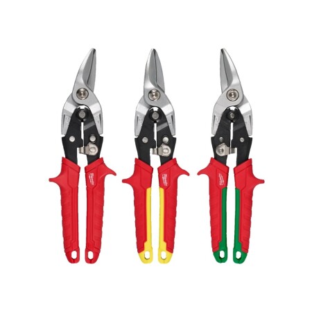 Blechscheren-Set MILWAUKEE, 3-teilig. - Milwaukee Accessories