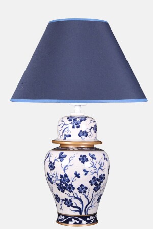 Bleu Blanc Shah Vase Lampshade Spring Branch Blue qdecvazo040 - Qdec