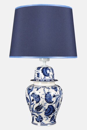 Bleu Blanc Shah Vase Lampshade Tulip Carnation Blue qdecvazo002 - Qdec