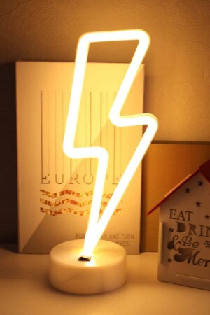 Blitzförmige dekorative Neon-LED-Lampe AA69YT1068 - Buffer