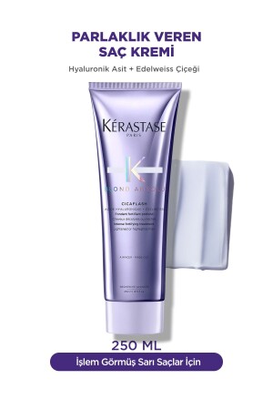 Blond Absolu Cicaflash Shine-Rinsing Conditioner for Blonde Hair 250 ml - Kerastase