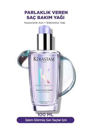 Blond Absolu Huile Cicaextreme Shine Hair Care Oil 100 ml - Kerastase
