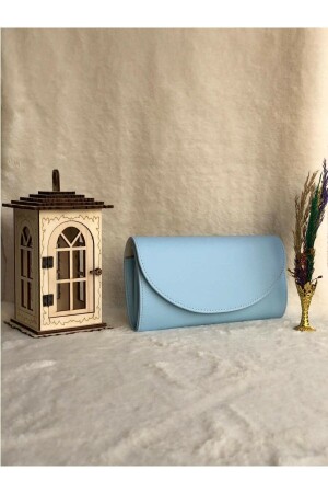Blue Evening Dress Portfolio Clutch Bag helen14 - efnanstore