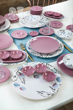 Blue Spring Frühstücksset 50-teilig für 6 Personen 19188 TV087050F3X2AJ47100MAAY100 - Keramika