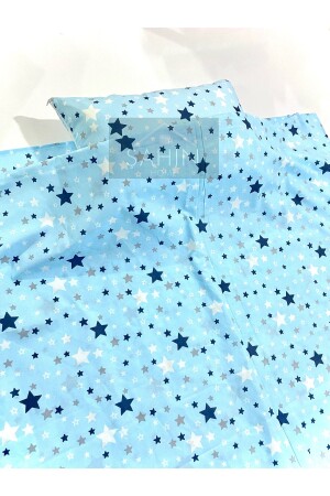 Blue Star Baby Boy Duvet Cover Set Bebekyıldız - Şahinhome
