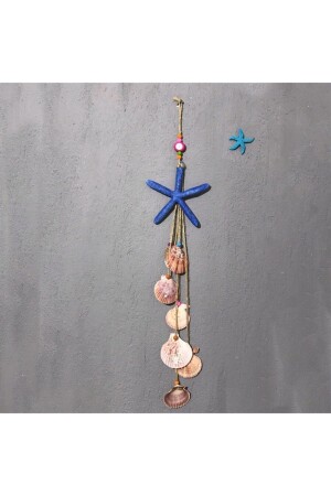 Blue Starfish Wind Chime 2 Pieces - Incirop