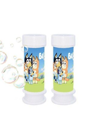 Bluey Gift Foam Bubbles - 2 pieces - Parti Dükkanım