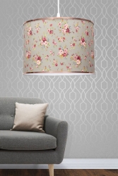 Blumen-Pendelleuchte, Kronleuchter, Lampenschirm aus ABS-6300 - Vivido Abajur