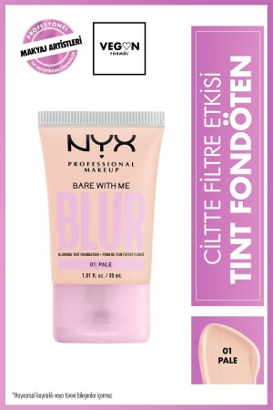 Blur Tint Foundation with Filter Effect on the Skin - 01 Pale - Nyx Professional Makeup