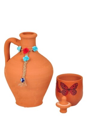 Bodentest 2 Liter (1 Testdeckel – 1 gemustertes Glas als Geschenk) 088 - SAMESA HEDİYELİK