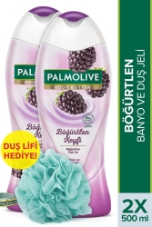 Body Butter Böğürtlen Keyfi Banyo ve Duş Jeli 500 ml x 2 Adet - Duş Lifi Hediye 871895120804929 - Palmolive