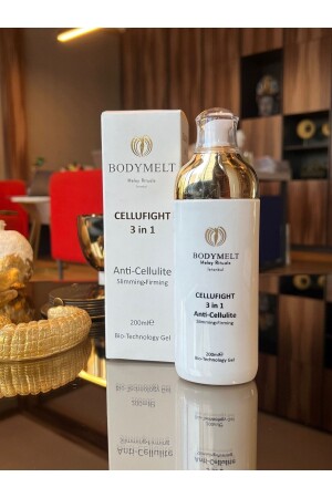 Body Gel that Slims, Tightens, Removes Cellulite and Provides Tissue Repair to the Skin 200 ml - Bodymelt