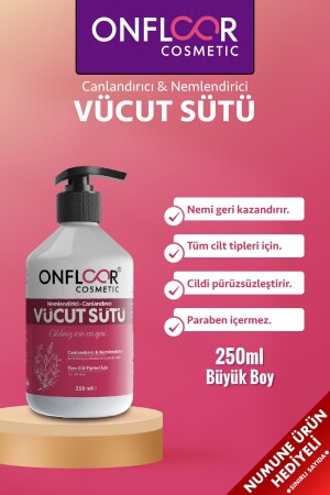 Body Milk Moisturizing And Revitalizing 250ml VSÜTÜ - ONFLOOR COSMETİC