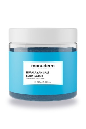 Body Scrub Himalayan Salt Body Peeling Squalane + Coconut Oil 250 ML - Maru.Derm