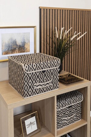 Bohe Multi-Purpose Box with Lid Mini Shelf Organizer 30x30x23 - Morbebe