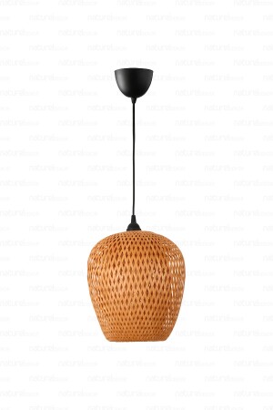 Bohemian Bamboo Boja Pendant Pendant Chandelier Lamp 25 Cm - Scandinavian, Modern, Bohemian, Rattan Lighting NHBJP25 - Naturel Home
