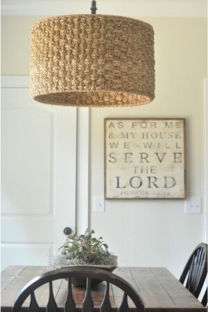 Bohemian Basket Knitted Rope Chandelier 2348901624 - EACHTOME