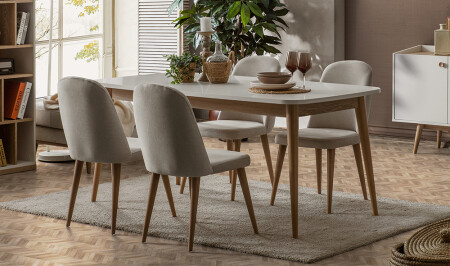 Bohemian Dining Table Set - Cadde Yıldız