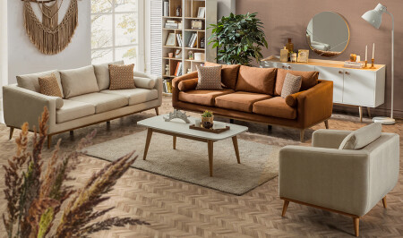 مجموعة الأريكة من طراز MNZ-Bohemian - Cadde Yıldız