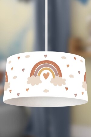 Bohemian Pastel Rainbow Children's Pendant Lamp Chandelier - Rivaistanbul