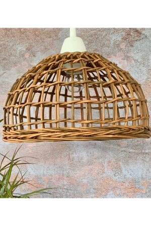 Bohemian Pendant Chandelier Rattan Chandelier Bamboo Wicker Chandelier Living Room Kitchen Special Production Chandelier (base included) PAPERTUP13 - AFRALYAHOME