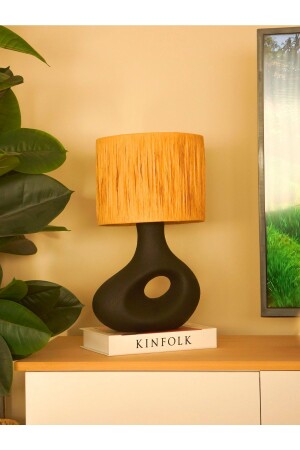 Boho Wicker Ceramic Lampshade 19945985004 - Semya Home