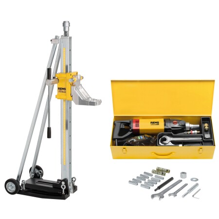 Bohrmaschine mit Ständer REMS Picus SR Set Titan - Rems