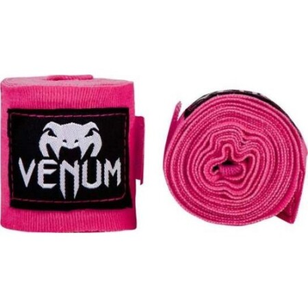 Boks bandajları Venum Kontact, 2,5 m - Neo Pembe - Venum