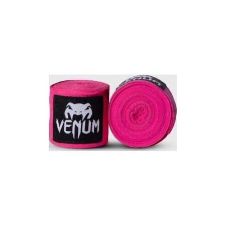 Boks bandajları Venum Kontact, 4,5 m - Neon Pembe - Venum