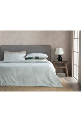 Bold Line Kolay Ütülenir Çift Kişilik Nevresim Seti 200x220 Cm Yeşil TYCVRR9KXN168608543295976 - English Home