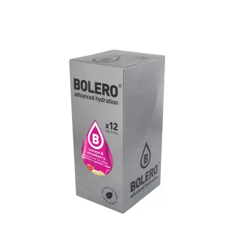 Bolero Classic Drink Mix (12 x 9 g, Banana & Strawberry) - Bolero