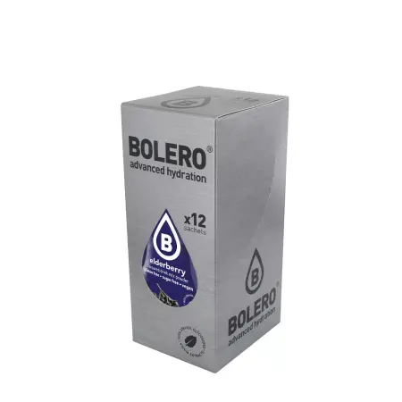 Bolero Classic Drink Mix (12 x 9 g, Elderberry) - Bolero