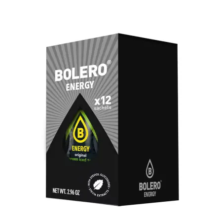 Bolero Energy Mix (12 x 7 g, Green iced tea) - Bolero