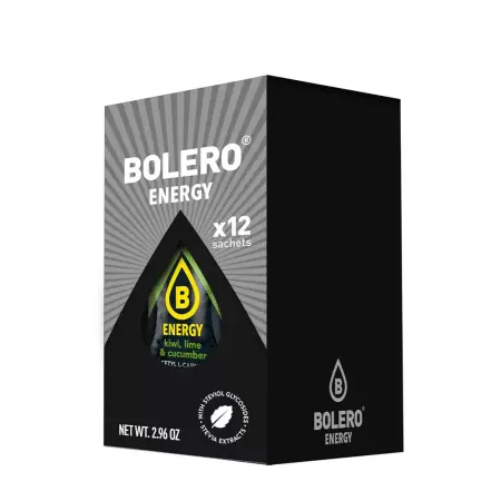 Bolero Energy Mix (12 x 7 g, Kiwi – Lime – Cucumber) - Bolero