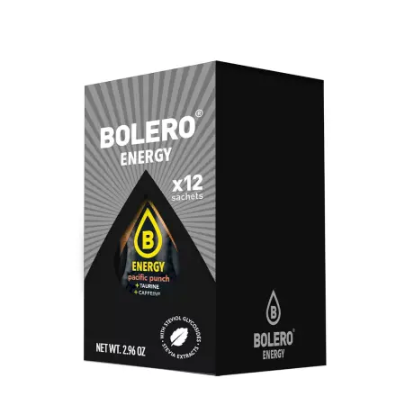 Bolero Energy Mix (12 x 7 g, Pacific Punch) - Bolero