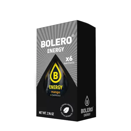 Bolero Energy Mix (6 x 14 g, Mango) - Bolero