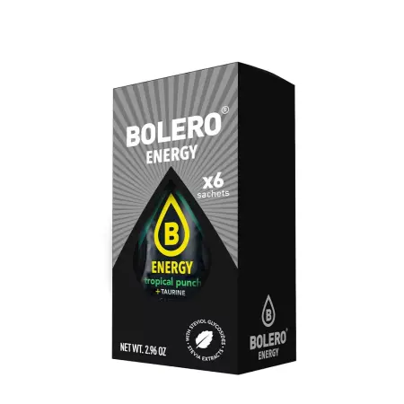 Bolero Energy Mix (6 x 14 g, Tropical Punch) - Bolero