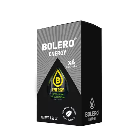 Bolero Energy Mix (6 x 7 g, Kiwi – Lime – Cucumber) - Bolero