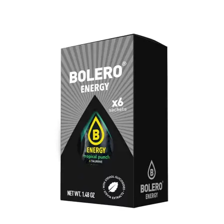 Bolero Energy Mix (6 x 7 g, Tropical Punch) - Bolero