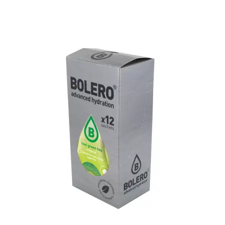 Bolero Iced Green Tea Mix (12 x 3 g, Original) - Bolero