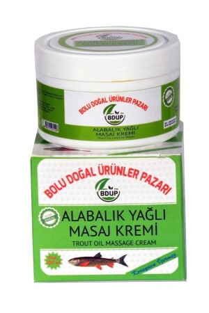 Bolu Natural Products Market Trout Oil Massage Cream 100 ml - Bdup