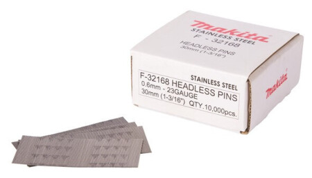 Bolzen MAKITA 0,6x30mm INOX P30S, 10000 Stück. - Makita Accessories