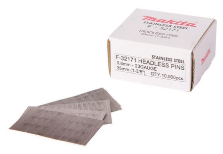 Bolzen MAKITA 0,6x35mm INOX P35S, 10000 Stück. - Makita Accessories