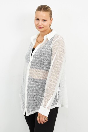 BONE LACE SHIRT - Curly