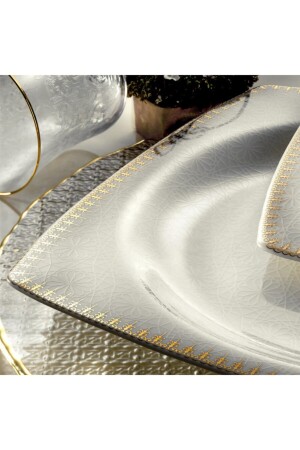 Bone Mare 62 Piece Dinner Set 9715 BNMR62YT9715 - Kütahya Porselen