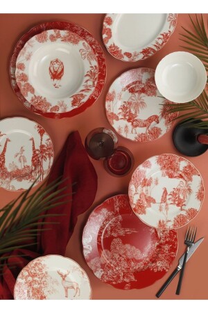 Bone Olympos 28 Piece Dinner Set BNOLY28YS43011573 - Kütahya Porselen