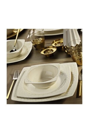 Bone Versa 24 Piece Dinner Set Bnvrs24y200 BNVRS24Y200 - Kütahya Porselen
