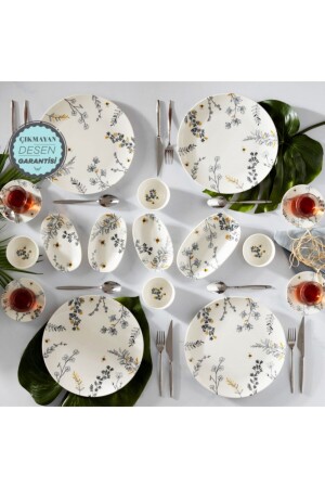 Bonita Black 26 Piece Breakfast Set for 6 People - Karaca