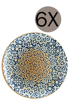 Bonna Alhambra Series 6-Piece Serving Plate 27 Cm A0020 - Bonna Porselen