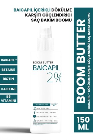 زبدة MNZ- Boom مضادة لفقدان الشعر تعزيز رعاية الشعر Boom مع Baicapil 150 ml - Procsin